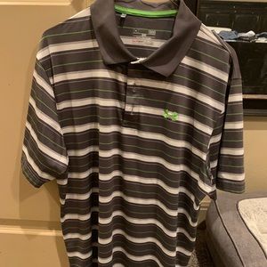 men’s under armour golf shirt
